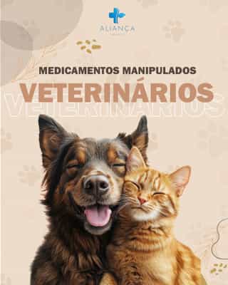Medicamentos Manipulados Veterinários – Terapêutica personalizada para os seus animais 🐶🐱