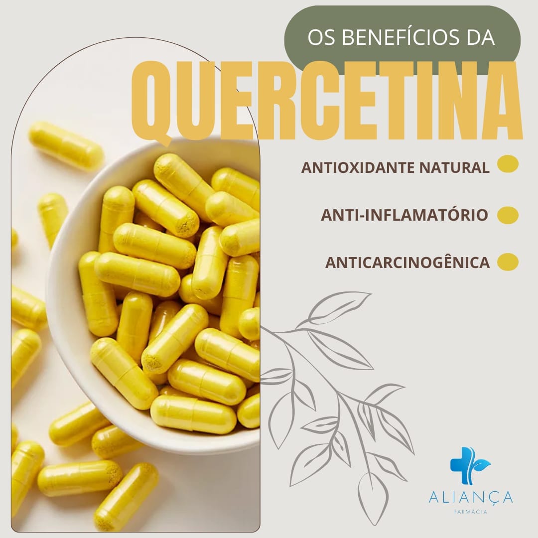 Quercetina - Poderoso antioxidante e antirradicais livres
