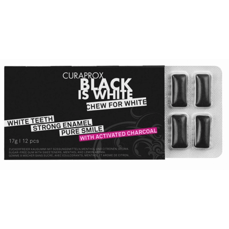 Curaprox Black is White Pastilha