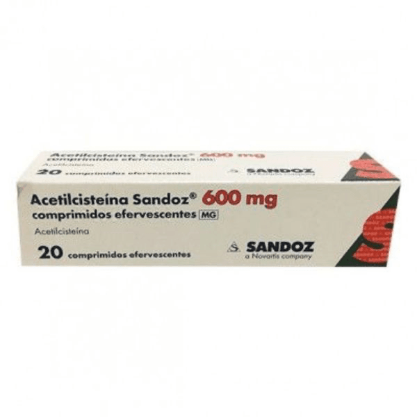 Acetilcisteína Sandoz (MG)
