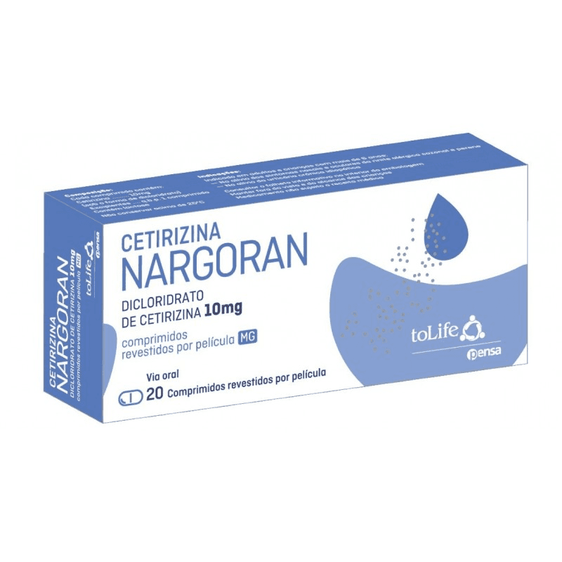 Cetirizina Nargoran (MG)